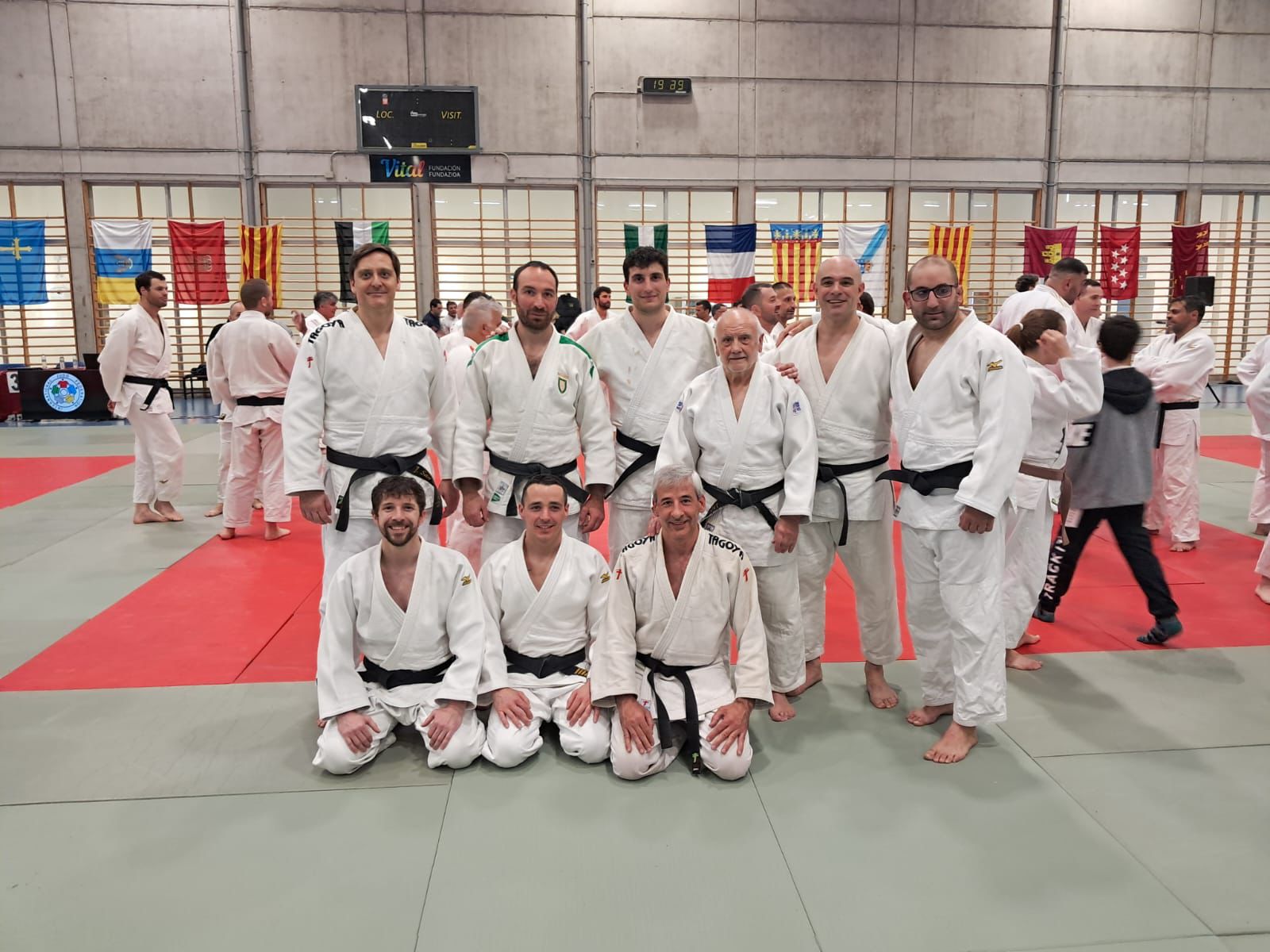 10 medallas en la Copa de Espa&ntilde;a de Judo Veteranos de Vitoria 12-04-25